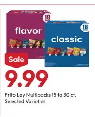 Stater Bros Frito Lay Multipacks offer