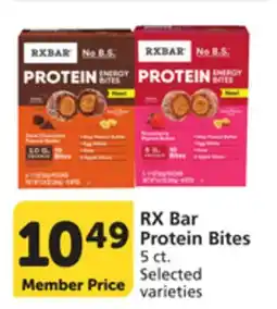 Albertsons RX Bar Protein Bites offer