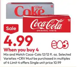 Stater Bros Coca-Cola offer