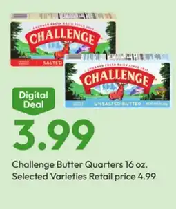 Stater Bros Challenge Butter Quarters offer