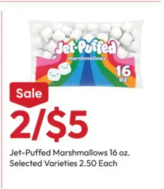 Stater Bros Jet-Puffed Marshmallows offer