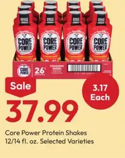 Stater Bros Core Power Protein Shakes offer