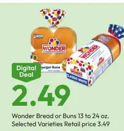 Stater Bros Wonder Bread or Buns offer