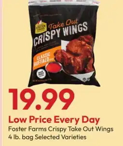 Stater Bros Foster Farms Crispy Take Out Wings offer