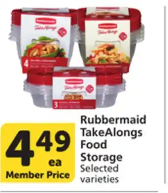 Pavilions Rubbermaid TakeAlongs Food Storage offer
