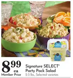 Pavilions Signature SELECT Party Pack Salad offer