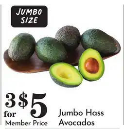 Pavilions Jumbo Hass Avocados offer