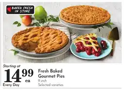 Pavilions Fresh Baked Gourmet Pies offer