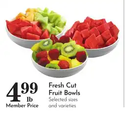 Pavilions Fresh Cut Fruit Bowls offer