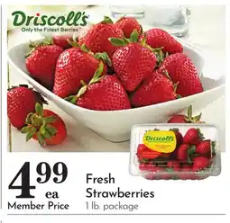 Pavilions Fresh Strawberries offer