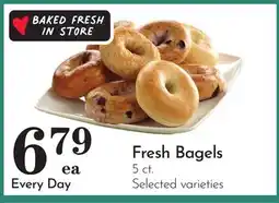 Pavilions Fresh Bagels offer