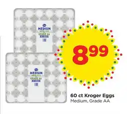 Food 4 Less 60 ct Kroger Eggs offer