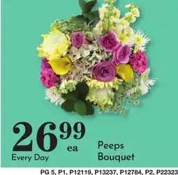 Pavilions Peeps Bouquet offer