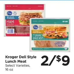 Food 4 Less Kroger Deli Style Lunch Meat offer