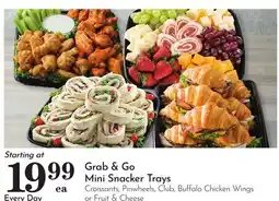 Pavilions Grab & Go Mini Snacker Trays offer