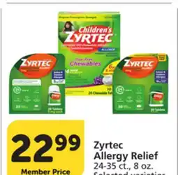 Pavilions Zyrtec Allergy Relief offer
