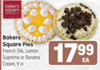 Tony’s Fresh Market Bakers Square Pies offer