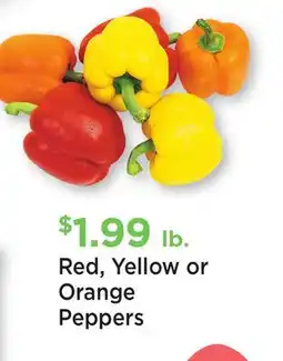 Heinen's Red, Yellow or Orange Peppers offer
