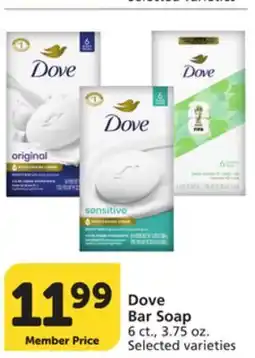 Pavilions Dove Bar Soap offer