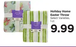 Food 4 Less Holiday Home Easter Throw offer