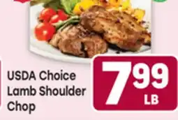 Tony’s Fresh Market USDA Choice Lamb Shoulder Chop offer