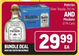 Tony’s Fresh Market Patrón or Modelo offer