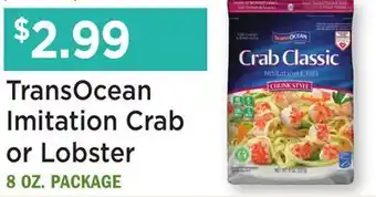 Heinen's TransOcean Imitation Crab or Lobster offer