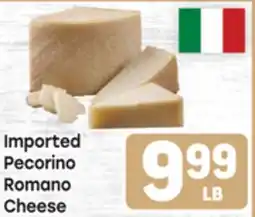 Tony’s Fresh Market Imported Pecorino Romano Cheese offer