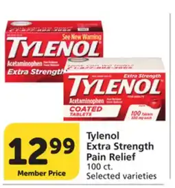 Pavilions Tylenol Extra Strength Pain Relief offer