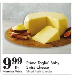 Pavilions Primo Taglio Baby Swiss Cheese offer