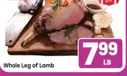 Tony’s Fresh Market Whole Leg of Lamb offer