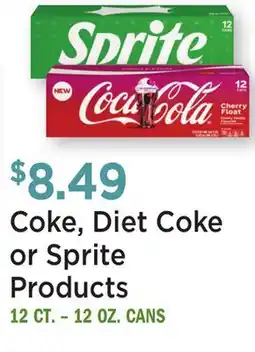 Heinen's Coke, Diet Coke or Sprite Products offer