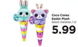 Food 4 Less Coco Cones Easter Plush offer