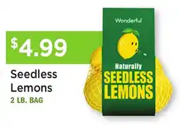 Heinen's Seedless Lemons offer