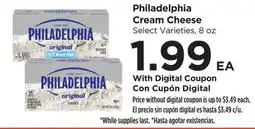 Food 4 Less Philadelphia Cream Cheese offer