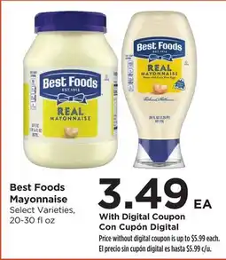 Food 4 Less Best Foods Mayonnaise offer