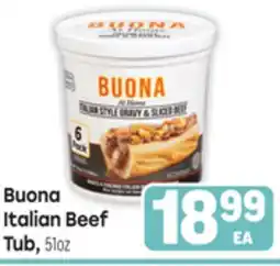 Tony’s Fresh Market Buona Italian Beef Tub offer