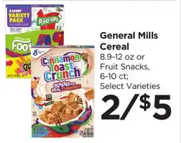 Food 4 Less General Mills Cereal offer