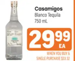 Tony’s Fresh Market Casamigos Blanco Tequila offer