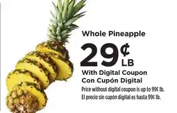 Food 4 Less Whole Pineapple offer