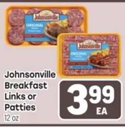 Tony’s Fresh Market Johnsonville Breakfast Links or Patties offer