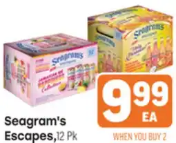 Tony’s Fresh Market Seagram's Escapes offer