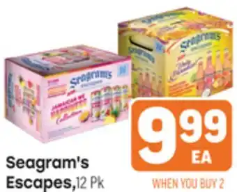 Tony’s Fresh Market Seagram's Escapes offer
