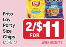 Tony’s Fresh Market Frito Lay Party Size Chips offer