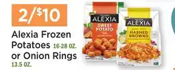Heinen's Alexia Frozen Potatoes 16-28 OZ. or Onion Rings 13.5 OZ offer