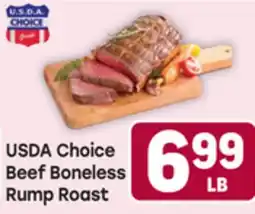 Tony’s Fresh Market USDA Choice Beef Boneless Rump Roast offer