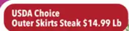 Tony’s Fresh Market Outer Skirts Steak offer