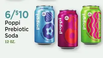 Heinen's Poppi Prebiotic Soda offer