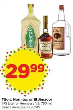 Food 4 Less Tito's, Hornitos or El Jimador | Hennessy offer
