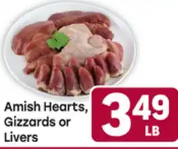 Tony’s Fresh Market Amish Hearts, Gizzards or Livers offer